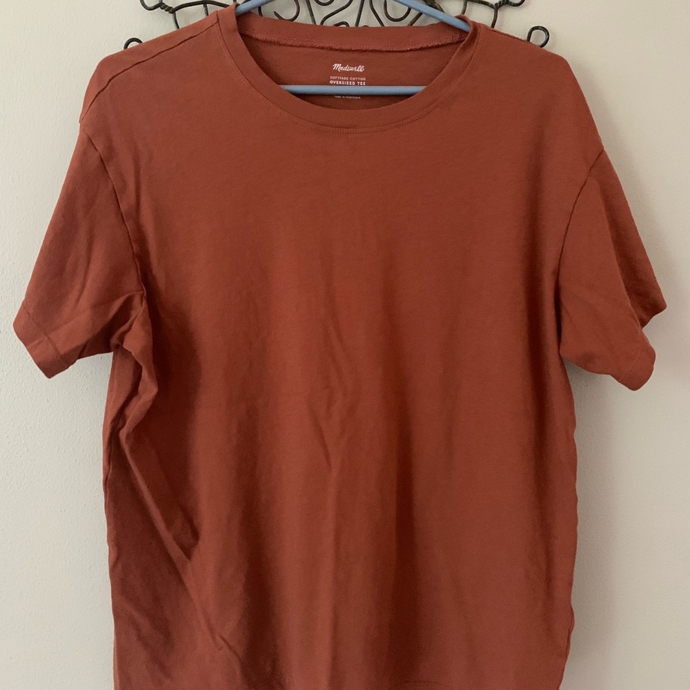 Madewell oversized soft fade tee